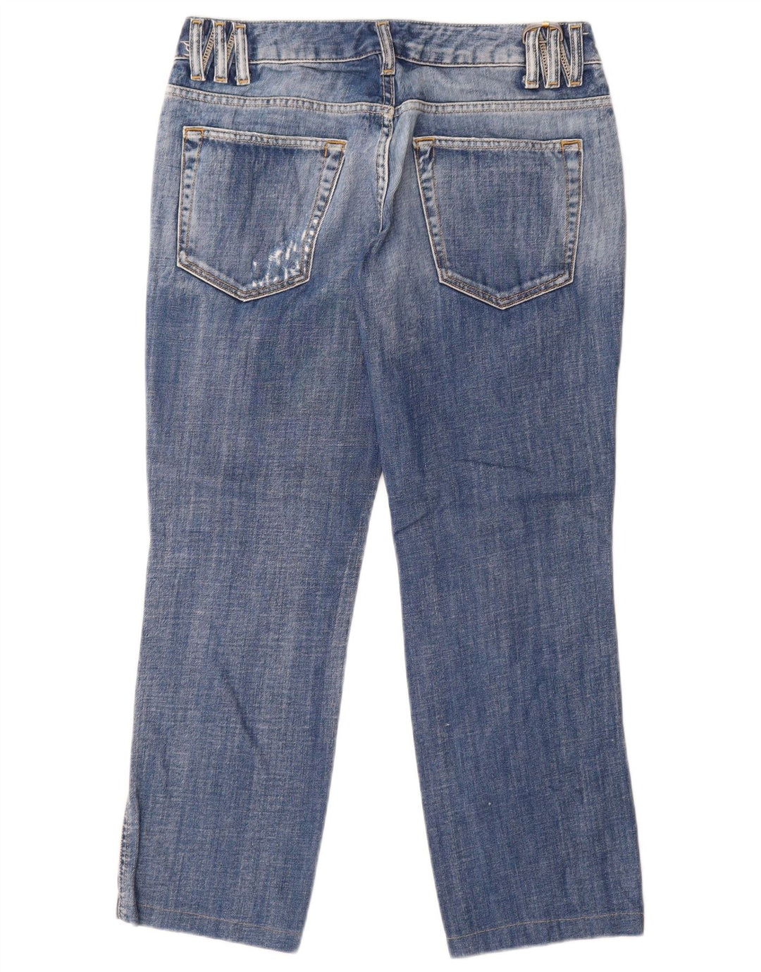 Diesel Dame Looppy Distressed Straight Jeans W32 L26 Blå Bomuld