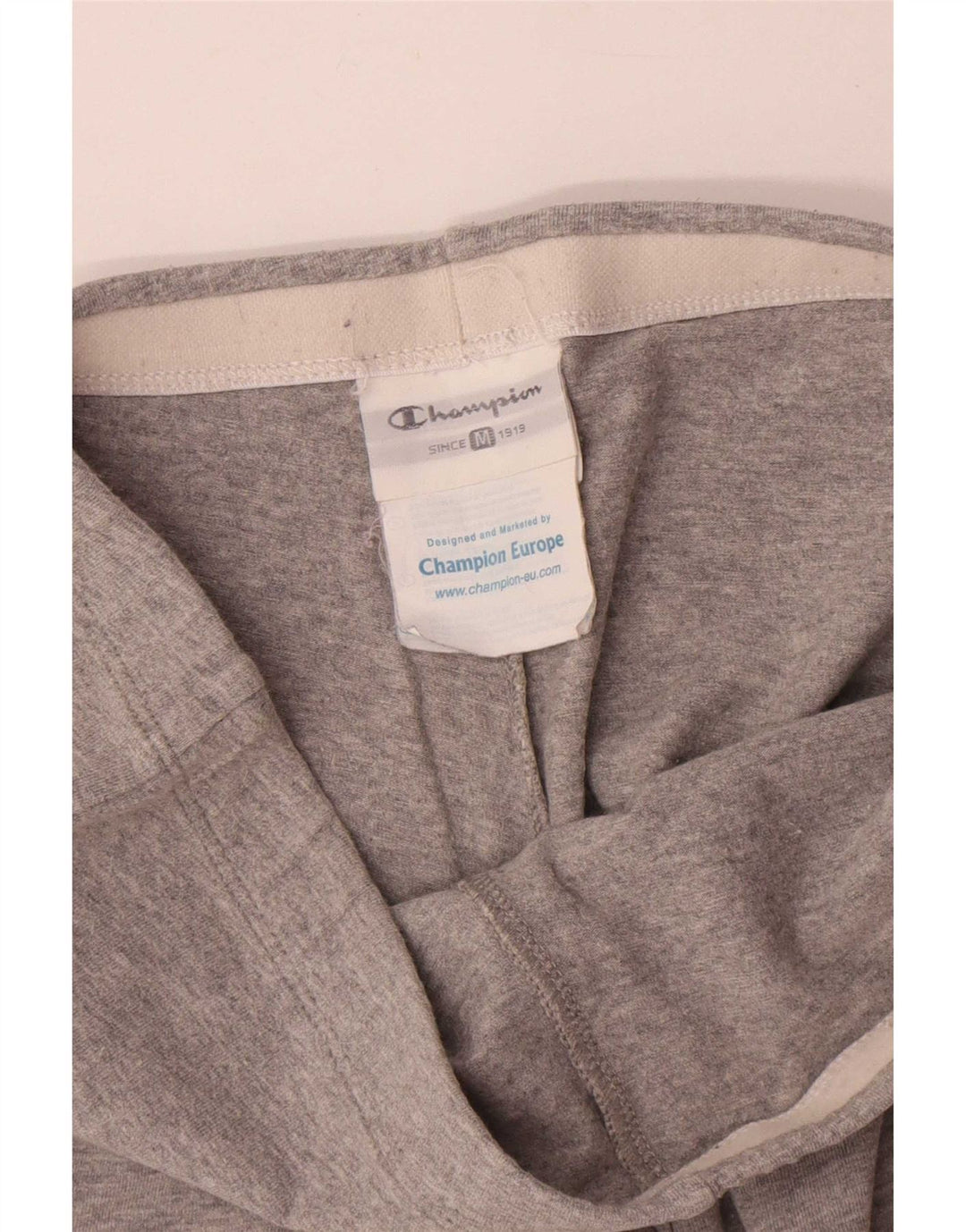 Champion Womens træningsdragt Bukser UK 12 Medium Grey Flecked Bomuld