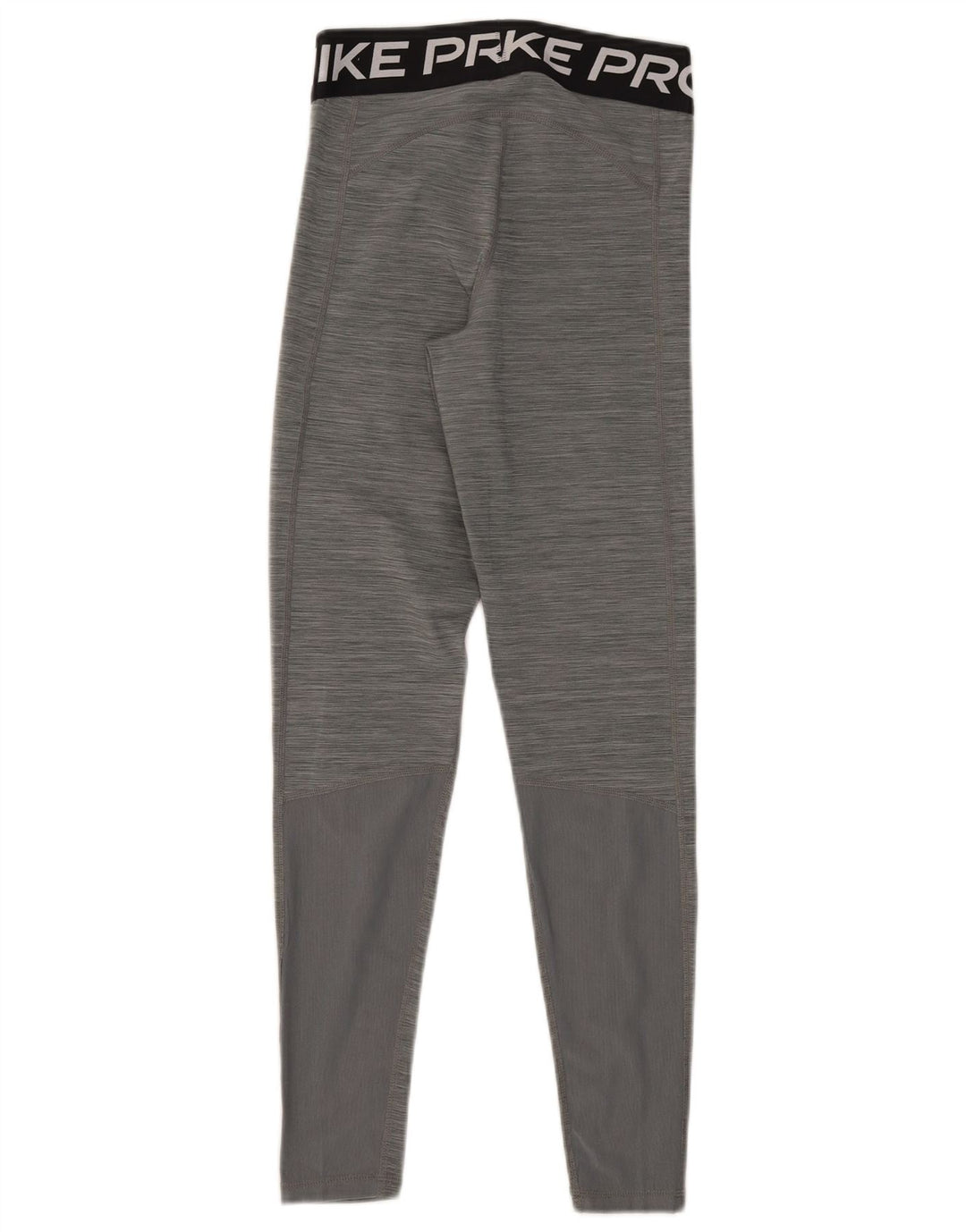 Nike Dame Dri Fit Grafiske Leggings UK 8 Small Grey Flecked