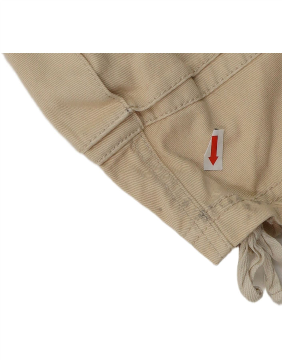 LES COPAINS Mens Cargo Shorts IT 48 Medium W32 Beige Cotton