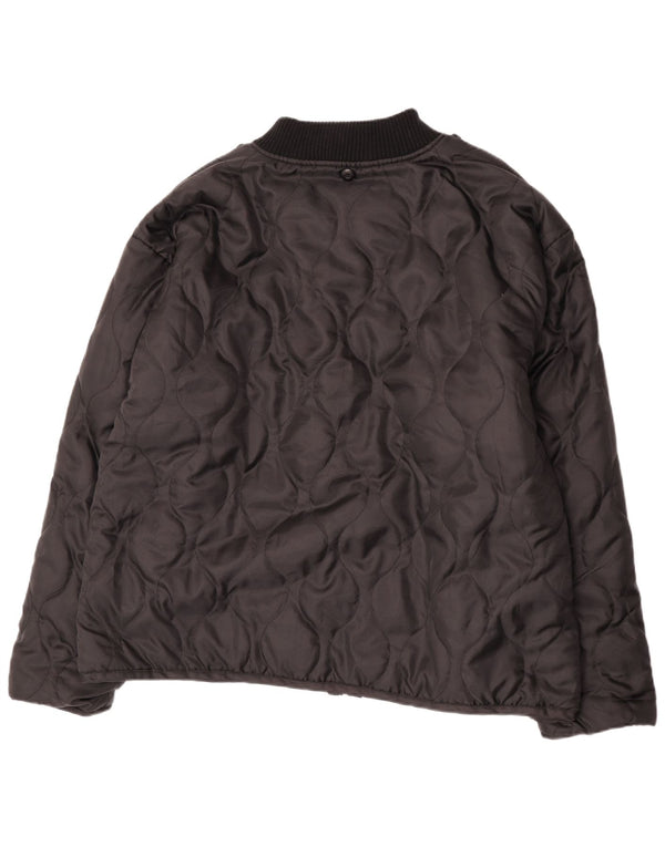 Brandit Herre Liner Polstret Jakke UK 48 4XL Sort Polyester