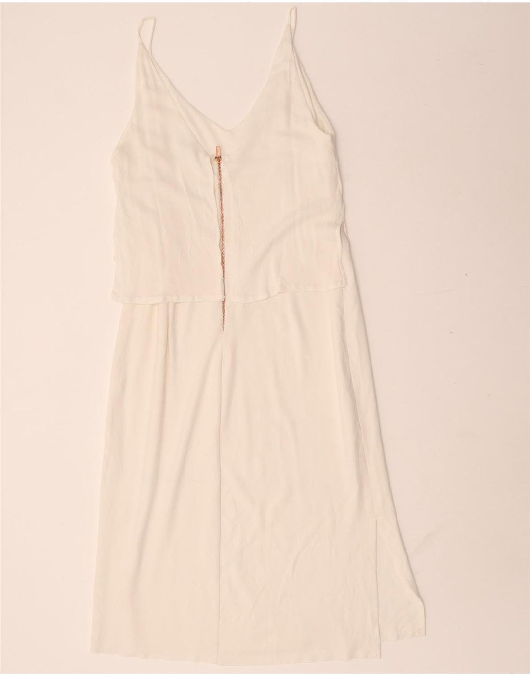 Zara Dame Slip Dress UK 14 Large White
