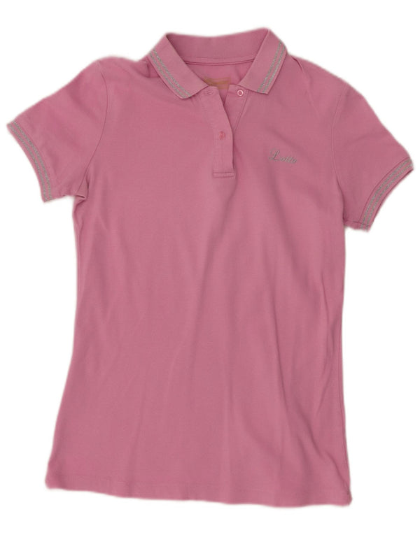 Lotto Dame Polo Shirt UK 12 Medium Pink