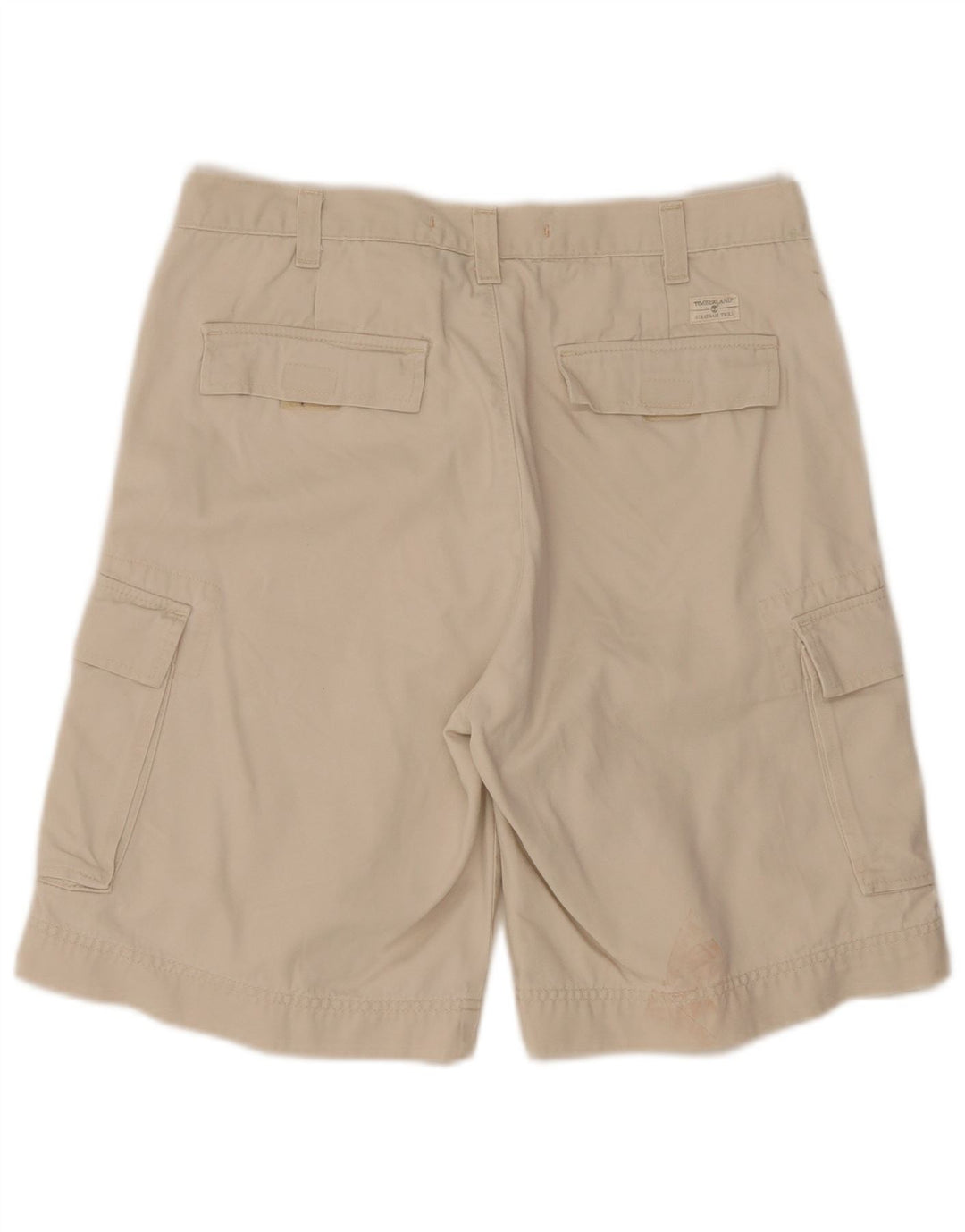 Timberland Herre Cargo Shorts W34 Stor Beige Bomuld