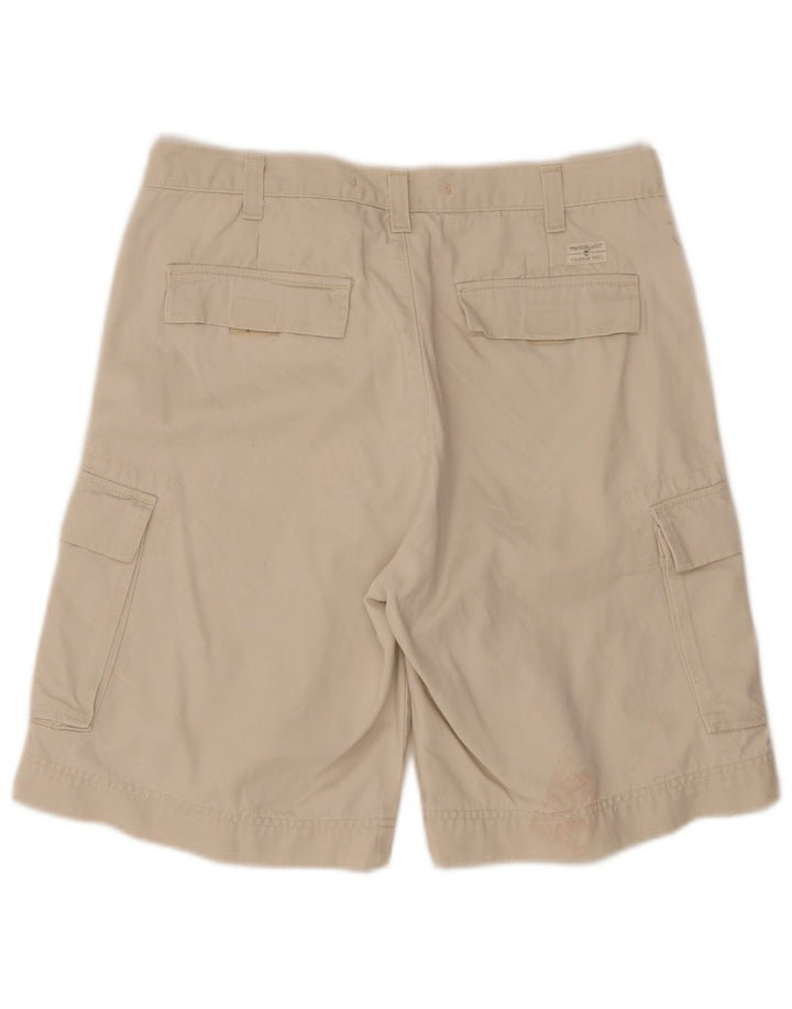 Timberland Herre Cargo Shorts W34 Stor Beige Bomuld