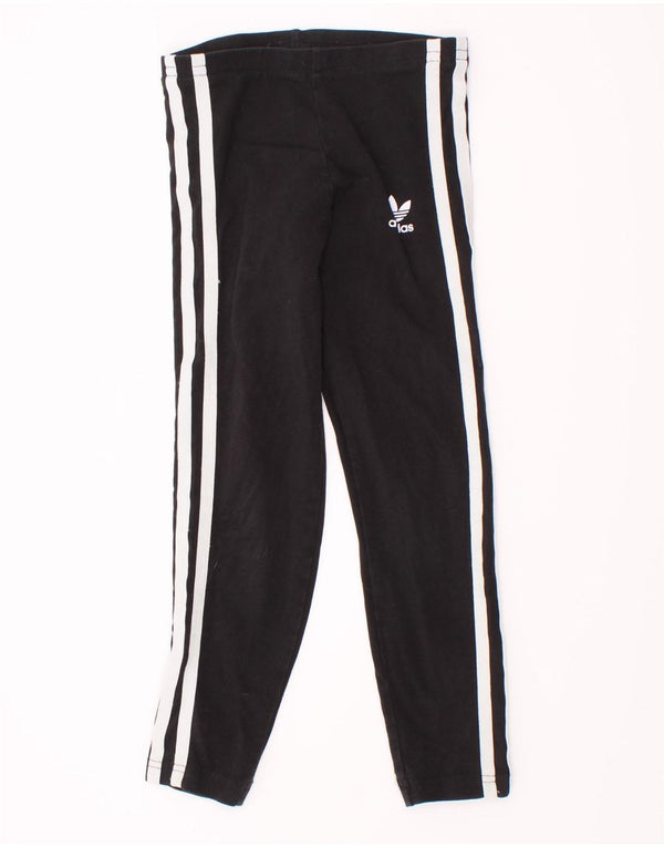 Adidas piger træningsbukser 5-6 år sort bomuld