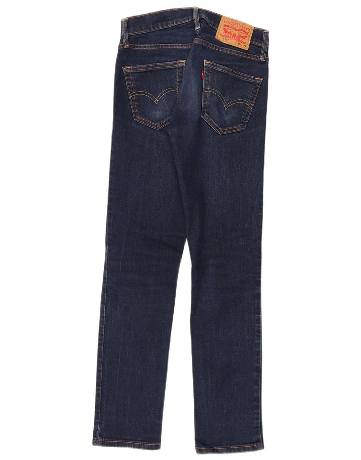 Levi's Dame 511 Slim Jeans W28 L32 Marineblå Bomuld