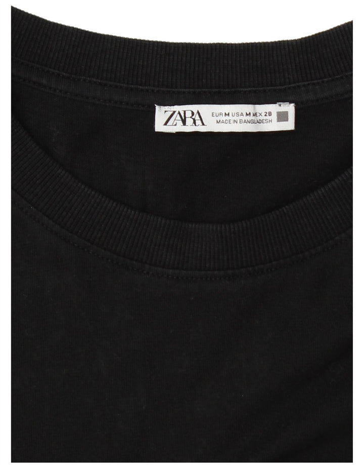 Zara T-Shirt Top UK 14 Medium Sort