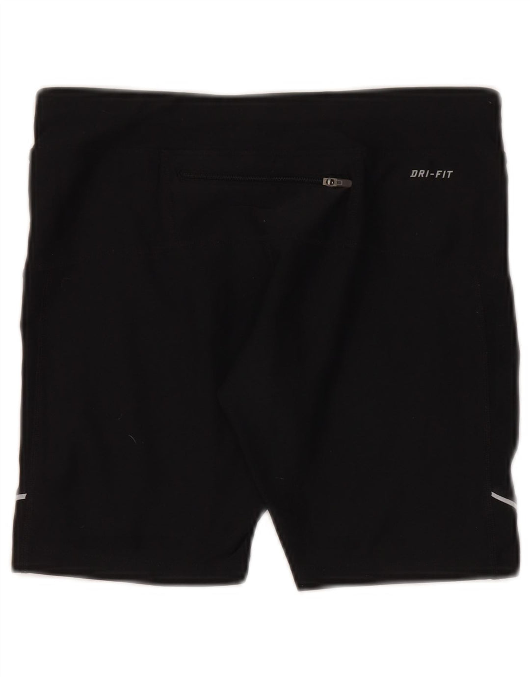 Nike Dame Dri Fit Sport Shorts UK 10 Small Black Polyester