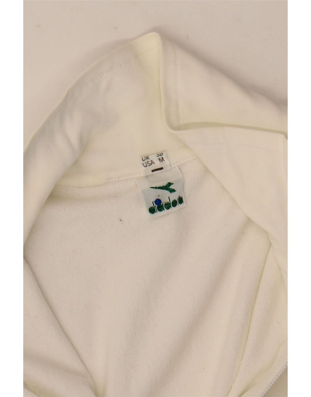 DIADORA Træningsdragt topjakke til mænd UK 38 Medium White