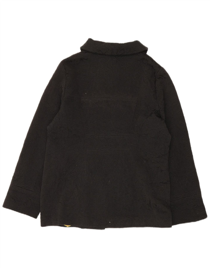Desigual Dame Overfrakke EU 46 XL Sort