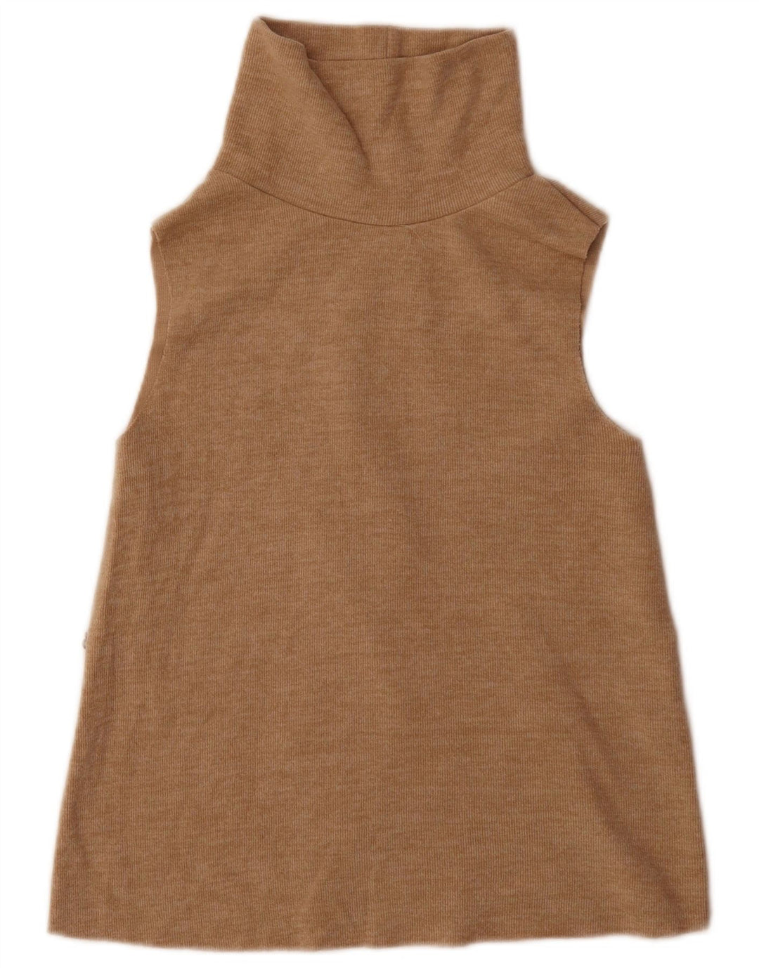 Zara Damevest Top UK 8 Small Beige Bomuld