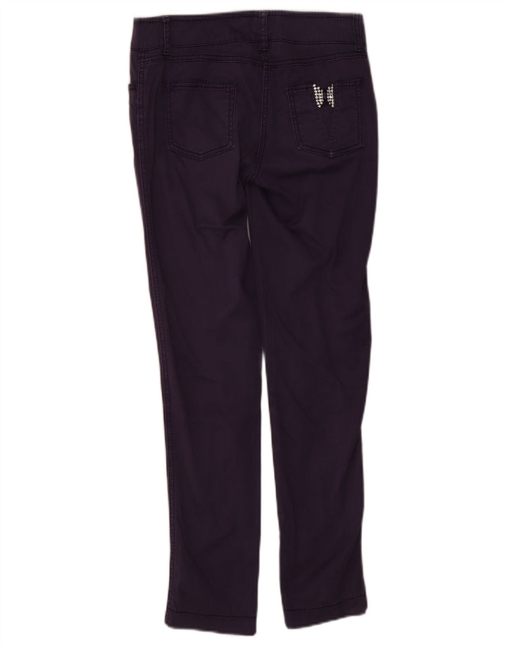 Roccobarocco Dame Slim Casual Bukser US 6 Medium W28 L28 Marineblå