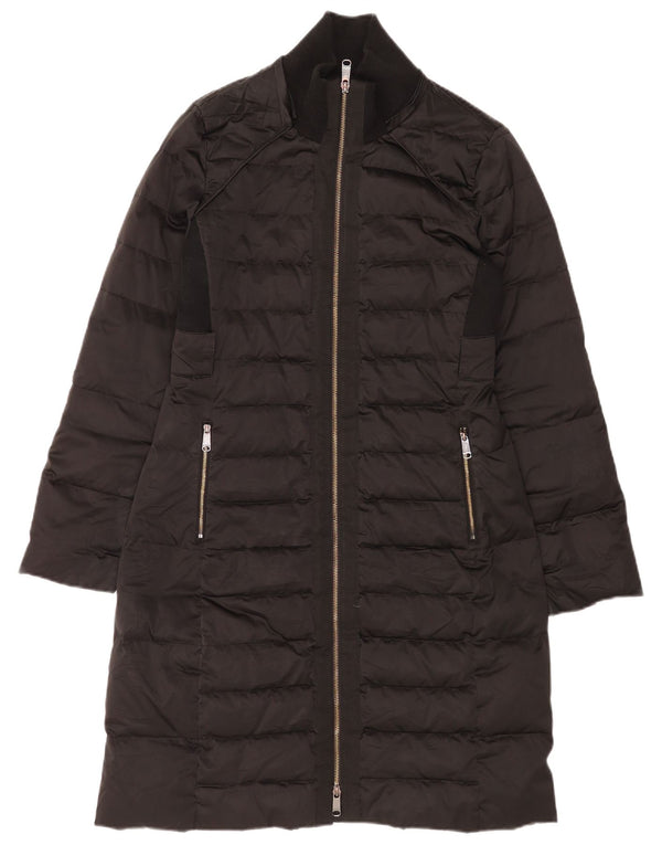 Max & Co. Polstret frakke til kvinder UK 8 Lille sort polyester