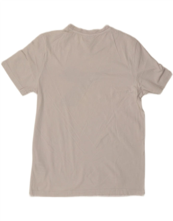 Diadora Herre grafisk T-shirt Top Lille hvid bomuld