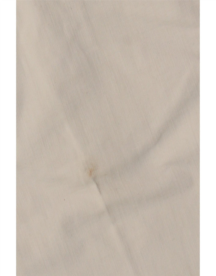 TRUSSARDI Casual Shorts til mænd W38 XL Hvid Bomuld