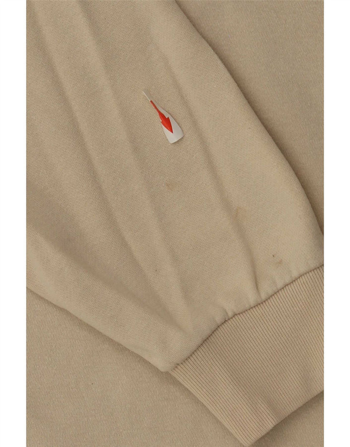 Gap Womens Oversized Sweatshirt Jumper UK 10 Small Beige Bomuld