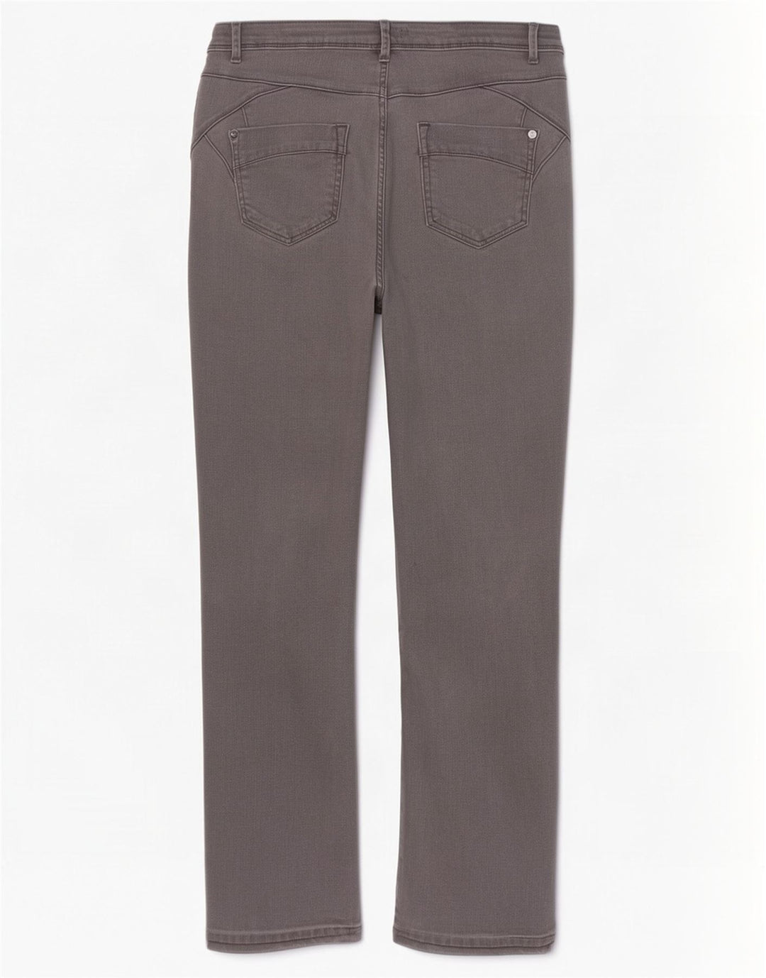 Marks & Spencer Dame Crop Slim Jeans UK 12 Medium W30 L26 Grå Bomuld