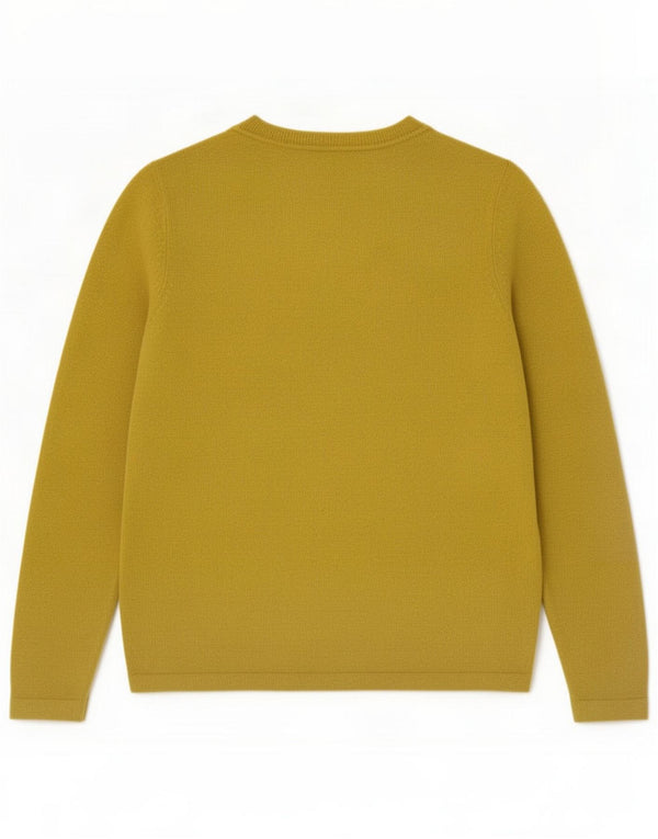 Marks & Spencer Dame Boat Neck Jumper Sweater UK 12 Medium Green Acrylic