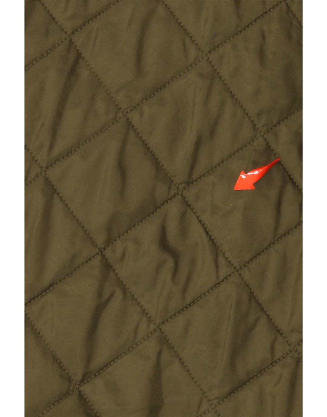 BARBOUR Herre quiltet jakke UK 40 Stor Khaki Polyamid