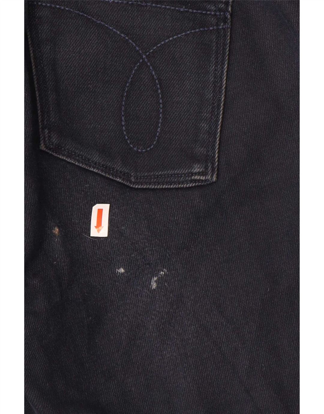 Calvin Klein Dame Slim Jeans W28 L28 Marineblå Bomuld