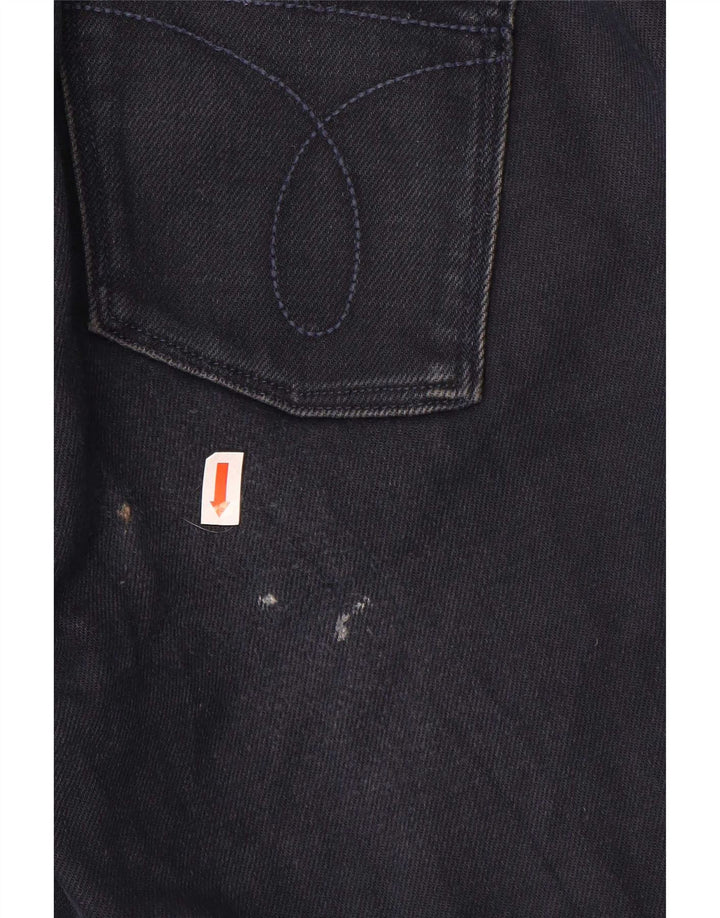 Calvin Klein Dame Slim Jeans W28 L28 Marineblå Bomuld