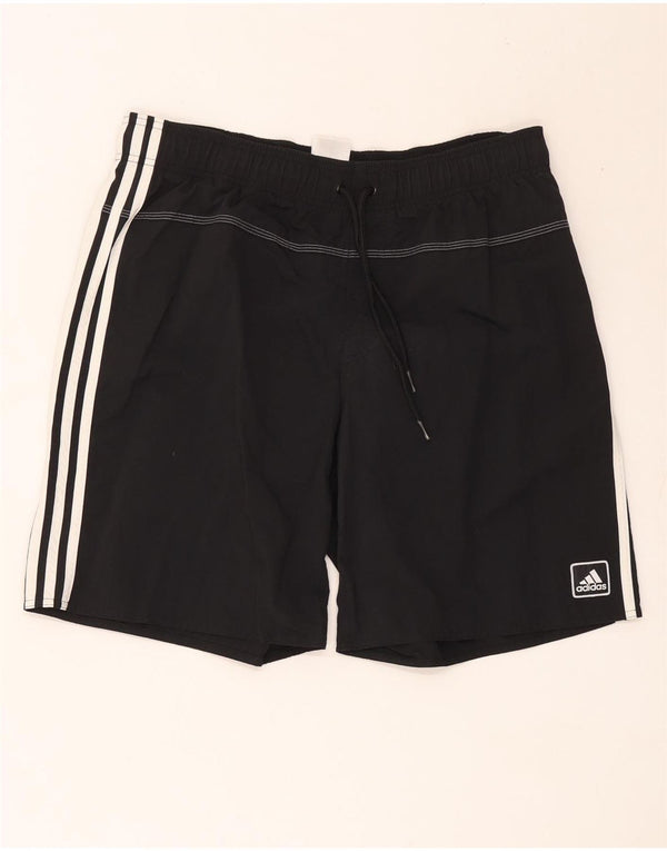 Adidas Sportshorts til mænd, store sorte polyester