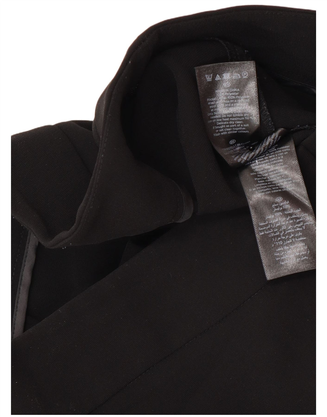 Hobbs Lige jakkesæt til kvinder bukser UK 10 Small W30 L30 Sort polyester