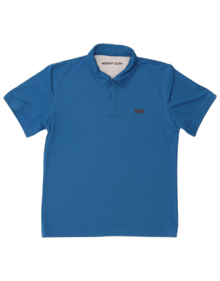 Helly Hansen Herre Polo Shirt Large Blue
