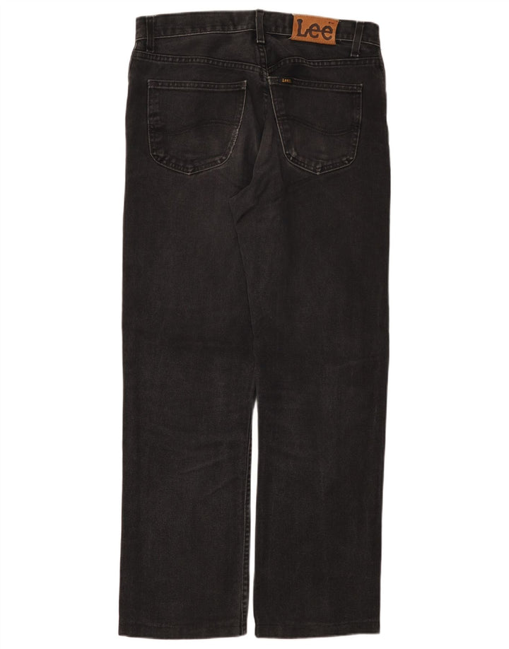 Lee Straight Jeans til mænd W32 L30 Sort
