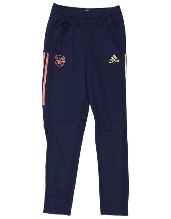 Adidas Boys Arsenal træningsdragt bukser 13-14 år marineblå polyester