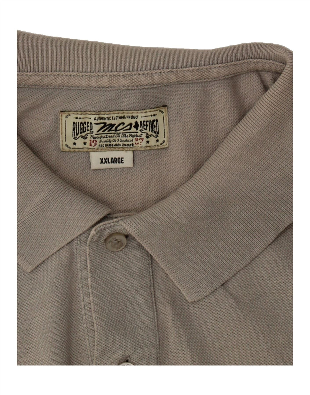 MARLBORO CLASSICS Womens Polo Shirt UK 20 2XL Grey Cotton Vintage Marlboro Classics and Second-Hand Marlboro Classics from Messina Hembry 