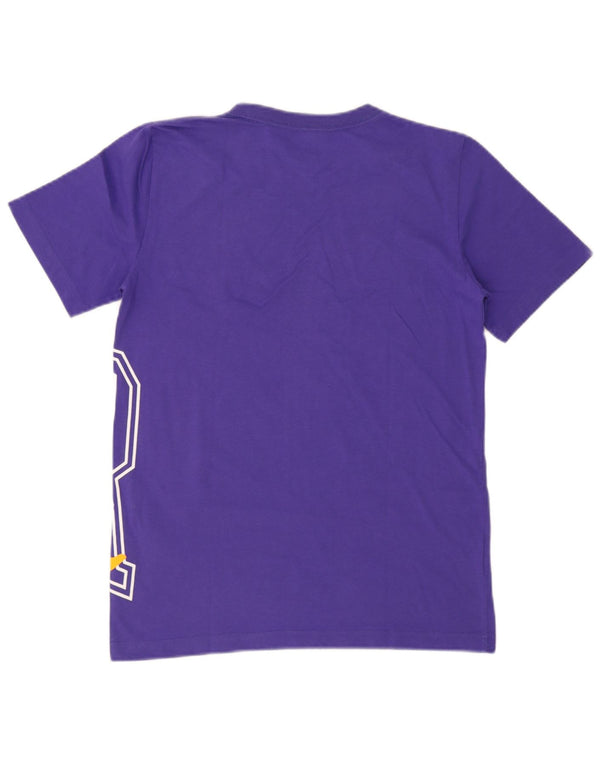 Jordan Boys Grafisk T-Shirt Top 13-14 år XL Lilla