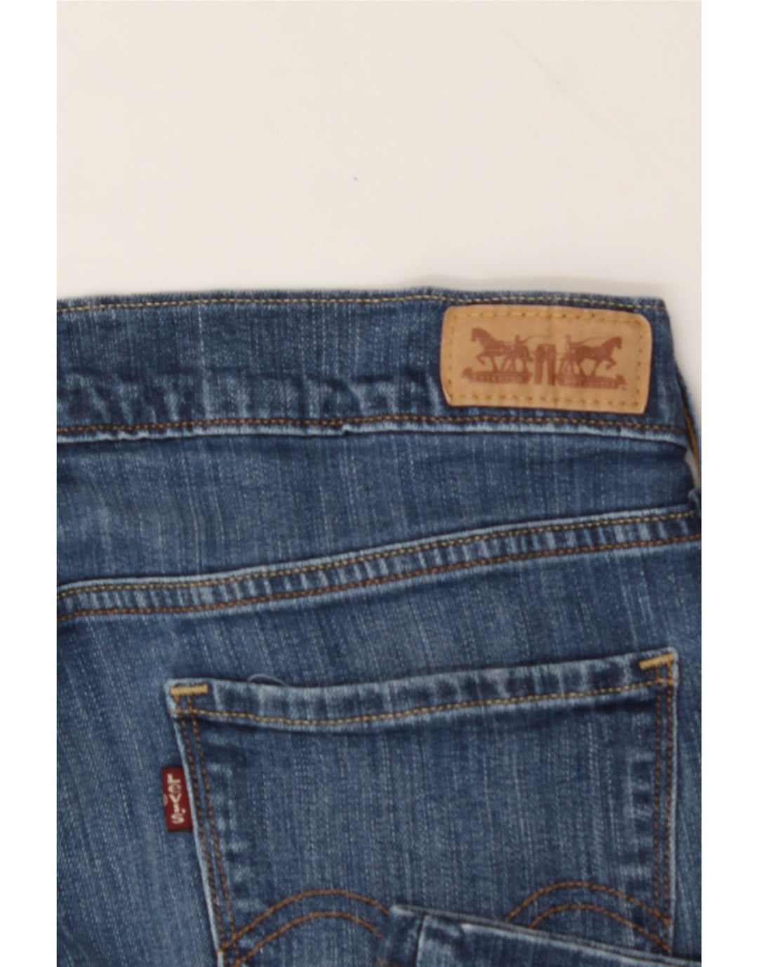 LEVI'S Womens 505 Straight Jeans US 10 Large W30 L27 Blue Cotton Vintage Levi's and Second-Hand Levi's from Messina Hembry 