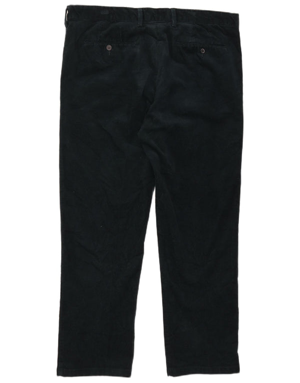 Marks & Spencer Herre Lige Regular Corduroy Bukser W40 L31 Grøn