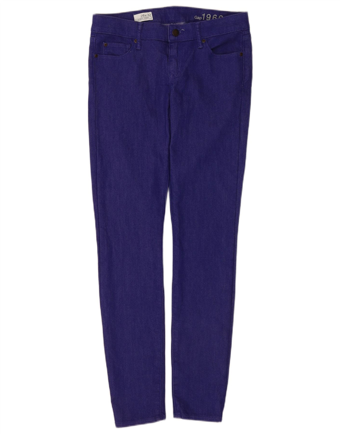 Gap Dame Skinny Jeans W28 L32 Blå Bomuld