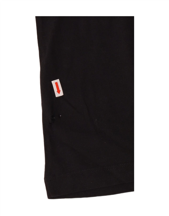 NIKE Mens Graphic T-Shirt Top XL Black Cotton Vintage Nike and Second-Hand Nike from Messina Hembry 