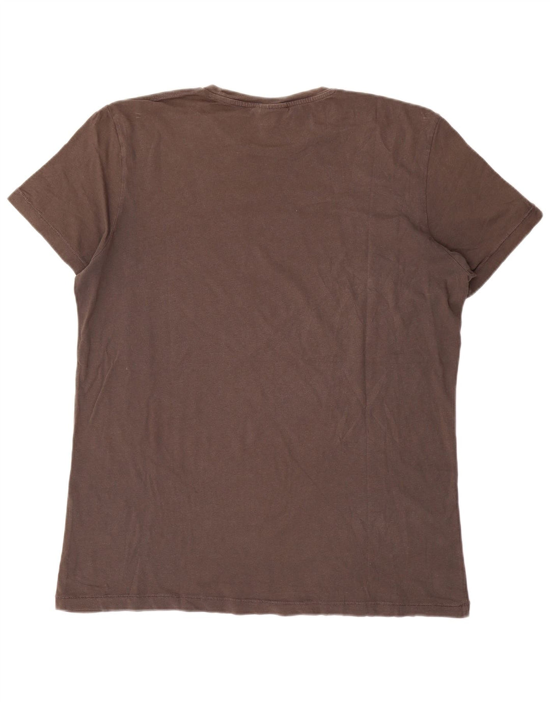 LOTTO Herre Grafisk T-Shirt Top XL Brun