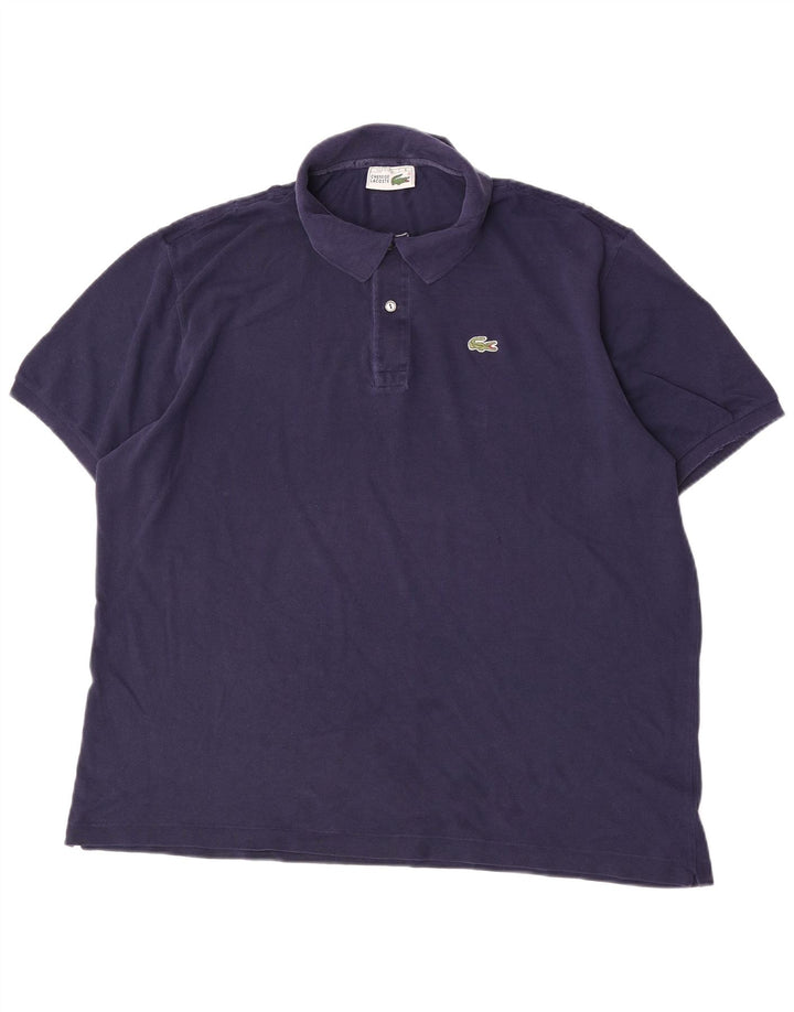 Lacoste herre poloskjorte str. 8 3XL marineblå bomuld