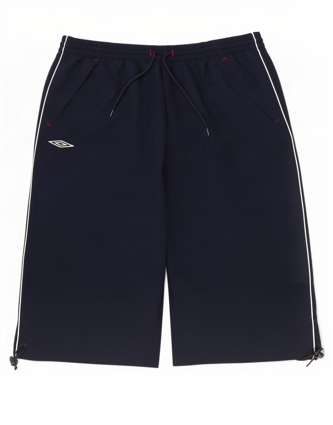 Umbro Herre Bermuda Sport Shorts XL Navy Blue Polyester