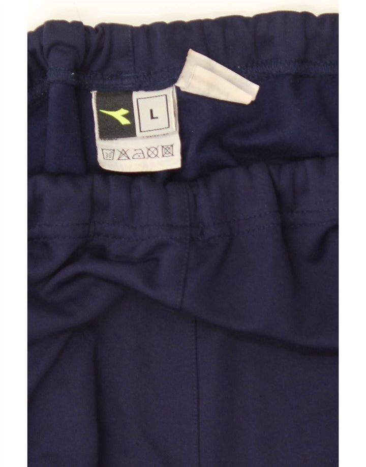 Diadora Herre træningsdragt Bukser Joggers Large Navy Blue Polyester