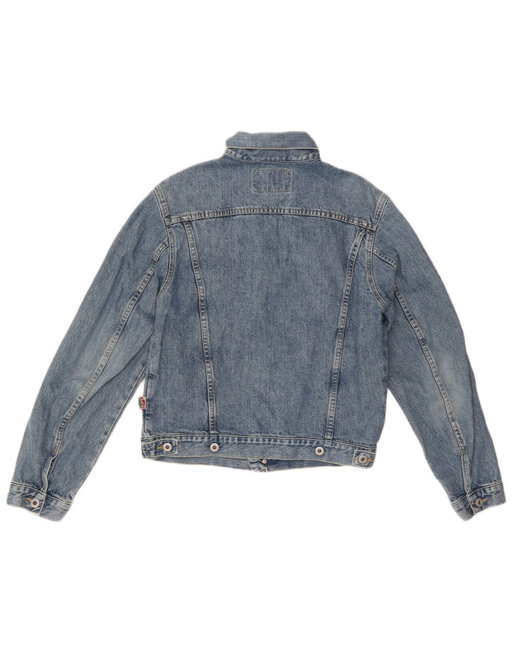 Pickwick Herre denimjakke UK 38 Medium Blue Cotton