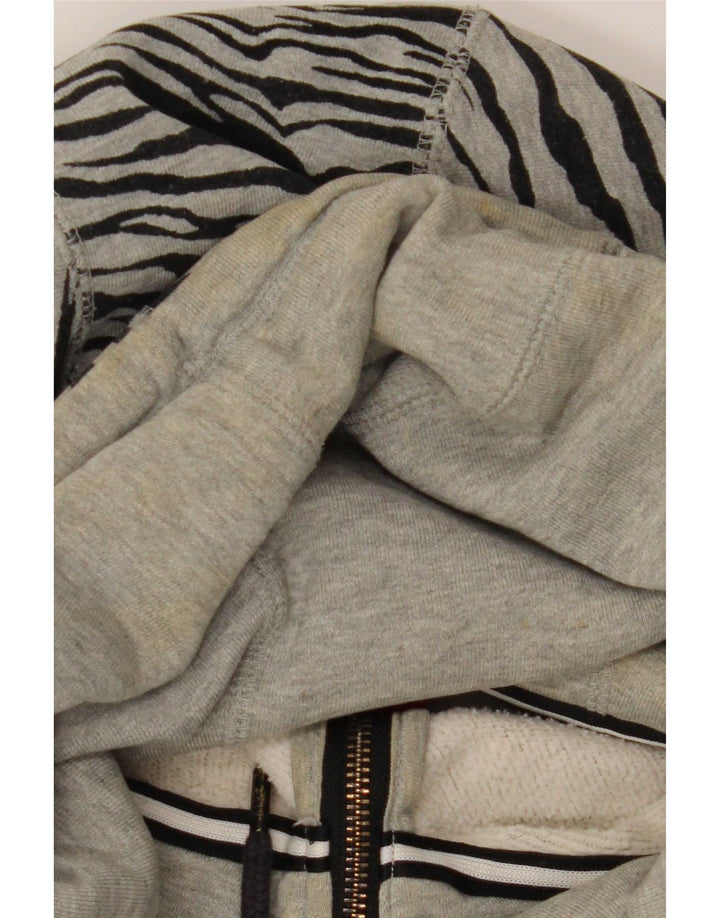 Nike Dame Oversized UK 20 2XL Grå Animal Print Bomuld