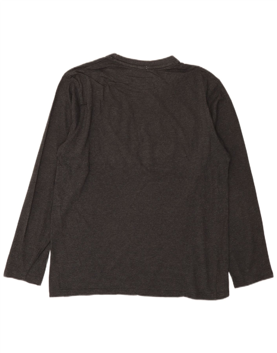 Russell Athletic Herre grafisk top langærmet stor grå bomuld