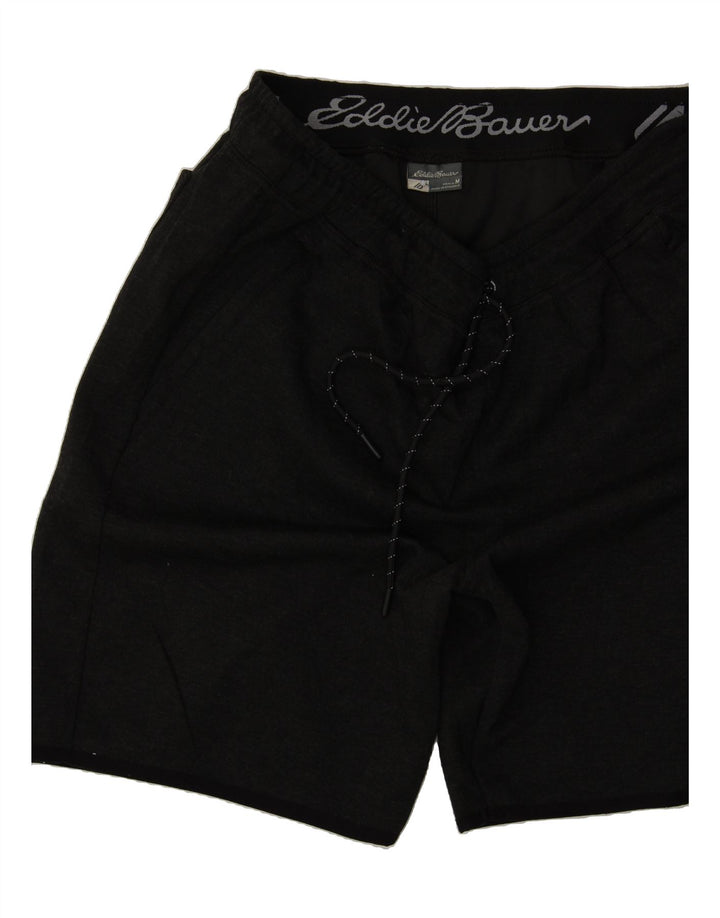 EDDIE BAUER Mens Sport Shorts Medium Black Polyester Vintage Eddie Bauer and Second-Hand Eddie Bauer from Messina Hembry 
