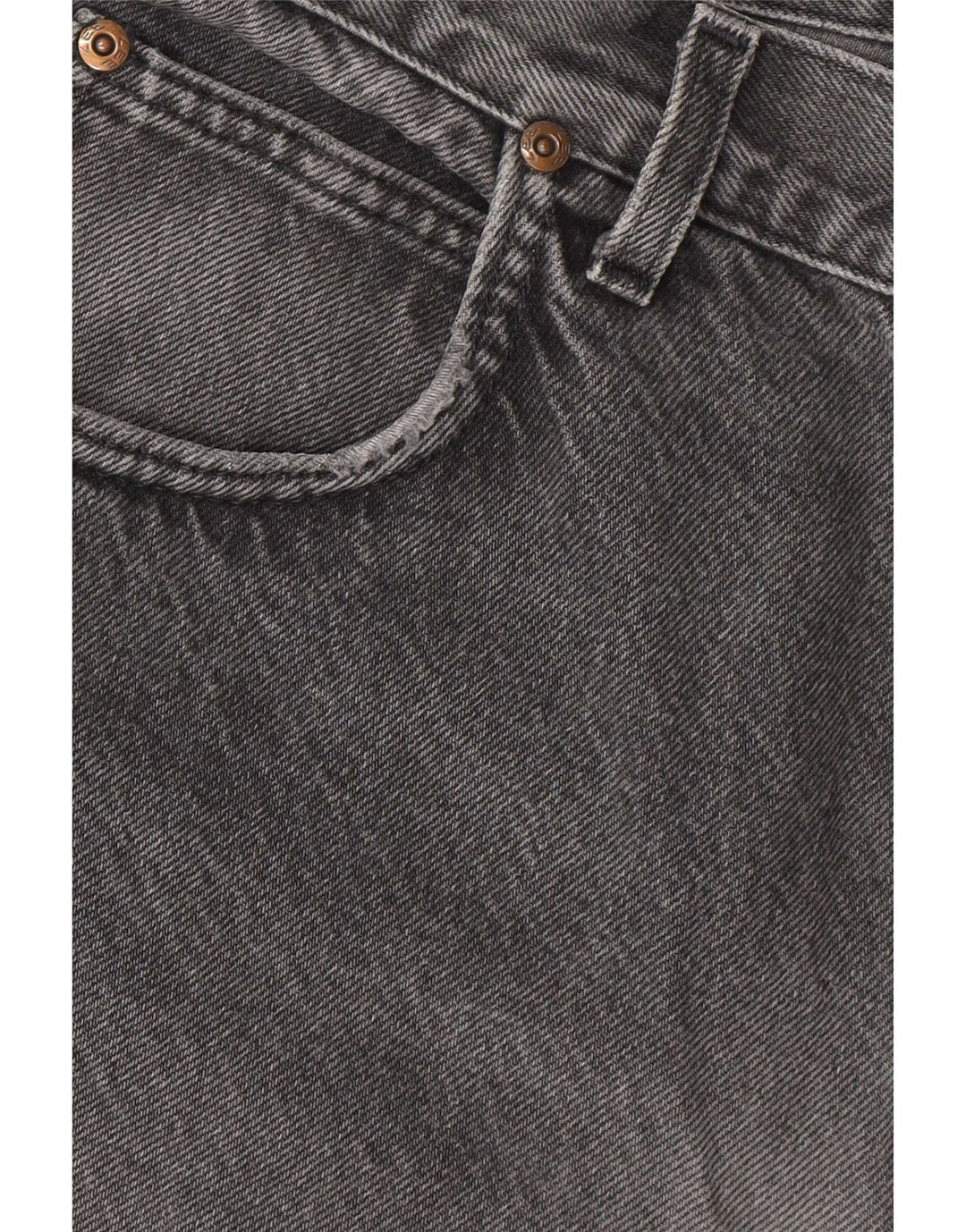 Lee Herre Chicago Straight Jeans W38 L34 Grå Bomuld