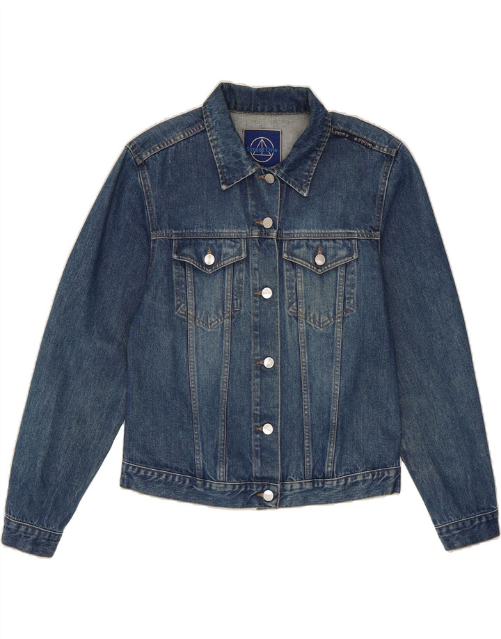 STREET ONE Womens Denim Jacket IT 40 Small Blue Cotton Vintage Street One and Second-Hand Street One from Messina Hembry 
