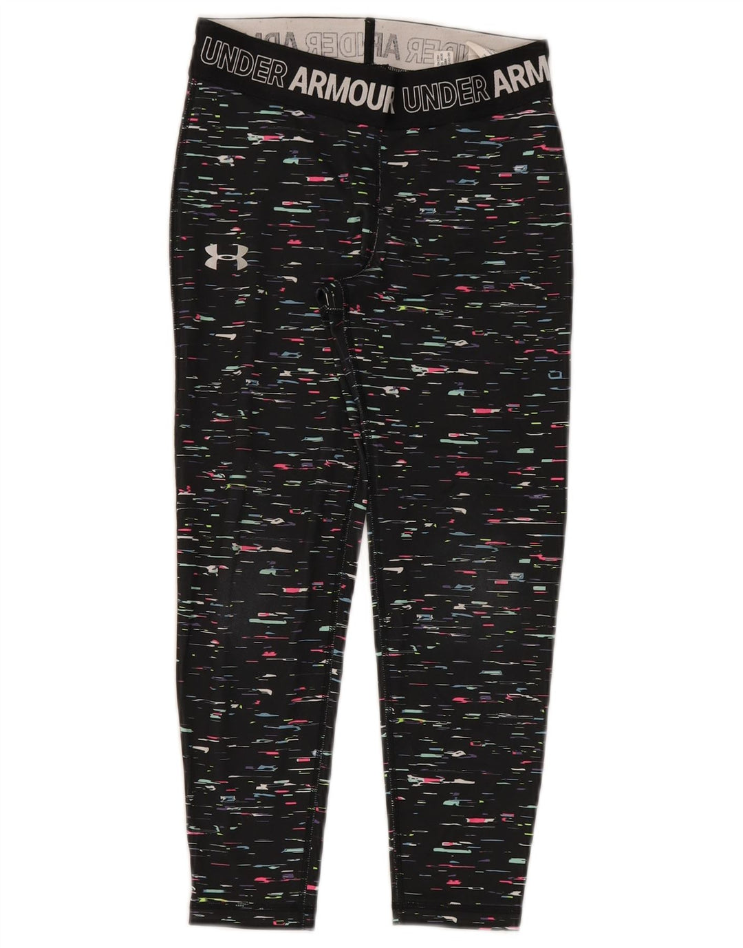 Under Armour piger træningsbukser 9-10 år Medium Sort Flecked