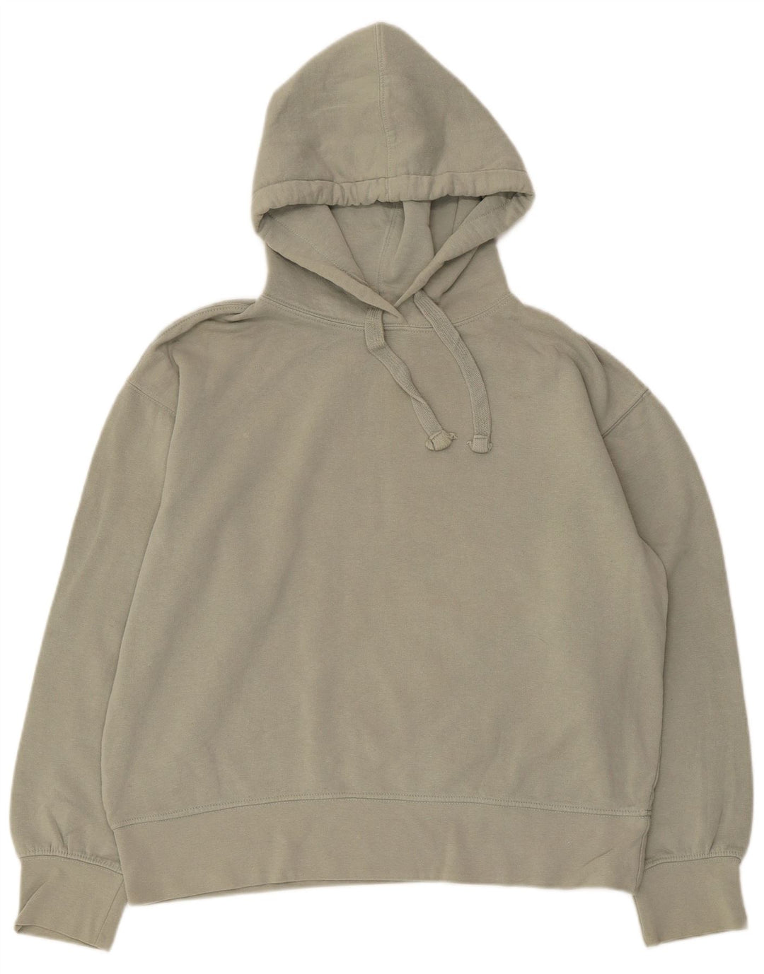 Zara Herre Loose Fit Hoodie Jumper Lille Grøn