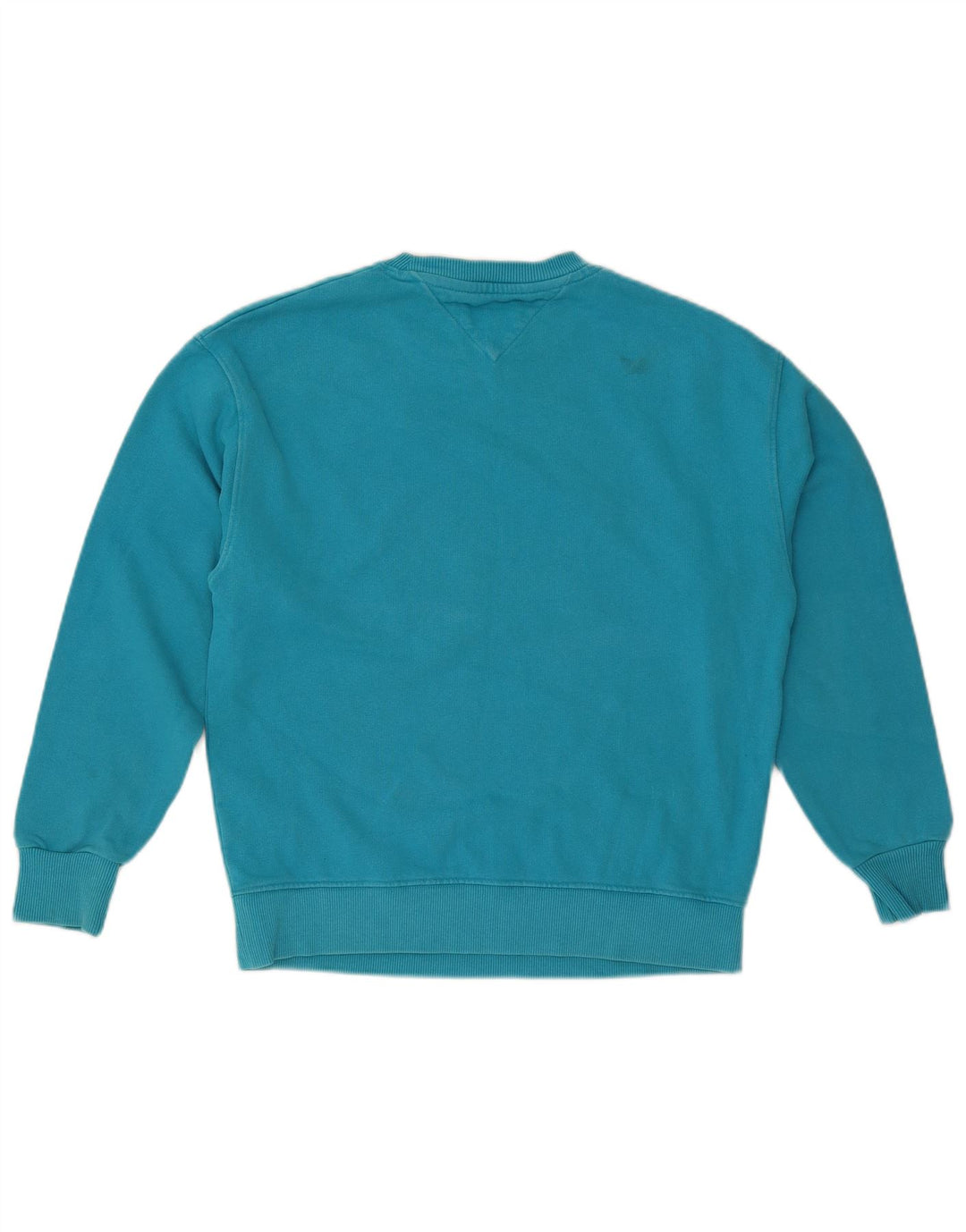 Tommy Hilfiger Herre Grafisk Sweatshirt Jumper Lille Blå Bomuld
